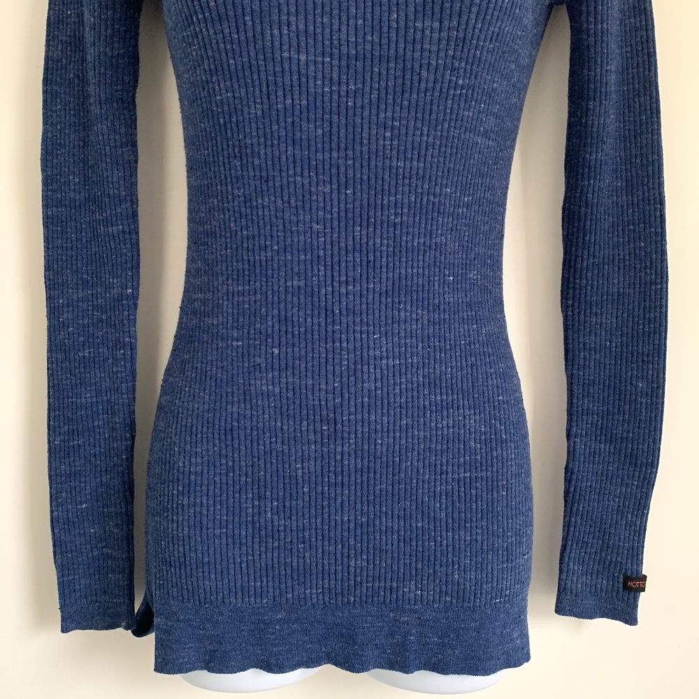 Hottotties Long Ribbed Sweater Top - Picture 4 of 7